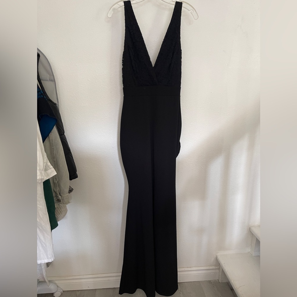 Formal black dress